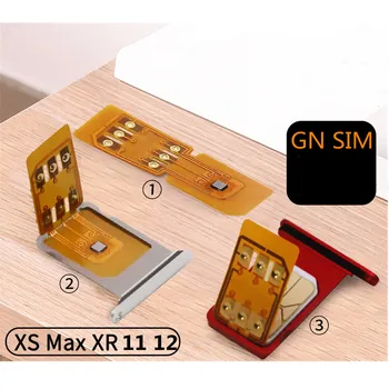 10 Adet/grup GN SIM Çip IOS 15 Otomatik Açılır Menü Mükemmel ICCID Modu iPhone 13 Pro Max/13 Pro/13/13 Mini / 12 Pro max/12/11/XS / XR
