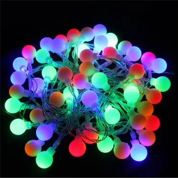 5 M 40 LED RGB garland dize peri topu ışık düğün Noel tatil dekorasyon lamba Festivali dış aydınlatma 220 V