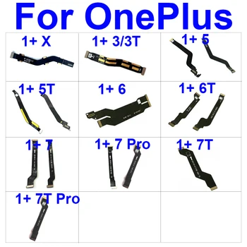 Anakart Konektörü Flex Kablo Oneplus 3 3t 5 5t 6 6t 7 7T Pro X Anakart Ekran şerit kablo Kablo Yedek Parçaları