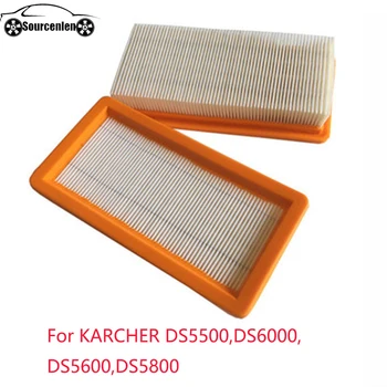 Yıkanabilir Filtre KARCHER İçin DS5500, DS6000, DS5600, DS5800 robotlu süpürge Parçaları Karcher 6.414-631.0 hepa filtreleri