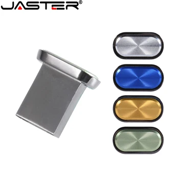 JASTER Memory Stick TİP-C Adaptörleri USB flash sürücü Mini Metal düğme Kalem sürücü Su Geçirmez Pendrive 64GB Harici depolama 32GB