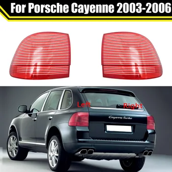 Porsche Cayenne 2003 2004 2005 2006 için Araba Arka Stop Lambası Kabuk fren lambaları Kabuk Yerine Otomatik Arka Kabuk Kapak Maskesi Abajur