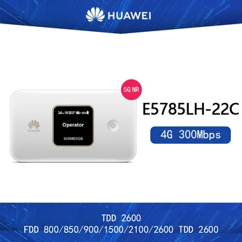 Unlocked Huawei E5785 E5785Lh-22c E5785-320 300 Mbps 4G LTE Cat6 cep WIFI yönlendirici Cep 3000 mAh pil +2 ADET ANTEN
