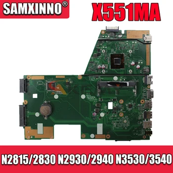 X551MA N2815 N2830M N2930 N2940 N3530 N3540 CPU Dizüstü Anakart ASUS için F551MA X551MA R512MA Laptop Anakart
