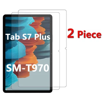 9 H Ekran Koruyucu Samsung Galaxy Tab ıçin S7 Artı SM-T970 SM-T975 Temperli Cam ekran koruyucu film Koruyucu Tablet S7PLUS