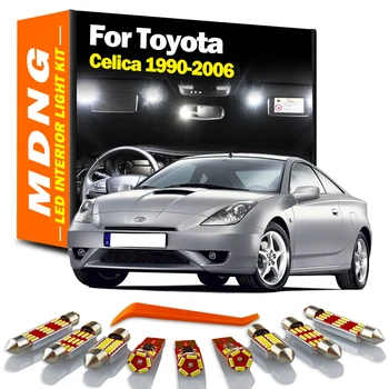MDNG Canbus LED İç İşık Kiti Toyota Celica 1990-2006 İçin Oto Aksesuarları Aydınlatma Dome Harita İşık Plaka lamba kiti