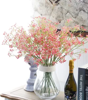 1 ADET 58cm Rustik yapay çiçek serpme mantianxing dekor ev masa düğün çiçek plastik Gypsophila babysbreath