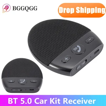 Bluetooth 5.0 Handsfree Kiti Araba Alıcısı BT Alıcısı BT Araç Kiti Adaptörü Eller Serbest Araç Kitleri Ses Müzik Kablosuz Alıcı