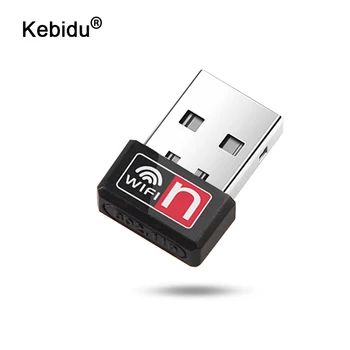 kebidu MT7601 USB Mini Kablosuz Wifi adaptörü Dongle Alıcı Ağ LAN Kartı PC 150 Mbps USB 2.0 Kablosuz Ağ Kartı