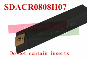 SDACR0808H07 8 * 8mm Metal Torna Kesme Aletleri Torna CNC makinesi Torna dış torna Takım Tutucu S Tipi SDACR